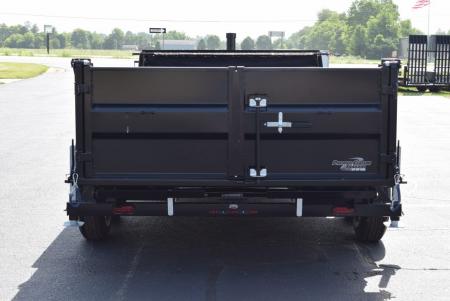 New 2026 BND Trailers 15k 7x14 Dump Trailer w/ Telescopic Cylinder 7ga Floor