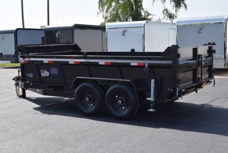 New 2026 BND Trailers 15k 7x14 Dump Trailer w/ Telescopic Cylinder 7ga Floor