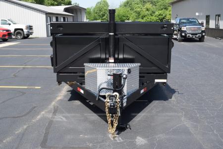 New 2026 BND Trailers 15k 7x14 Dump Trailer w/ Telescopic Cylinder 7ga Floor