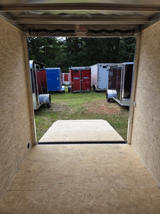 New 2026 Nitro 7x16 Extra height aluminum cargo trailer rear ramp Cargo / Enclosed Trailer