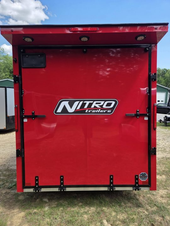 New 2026 Nitro 7x16 Extra height aluminum cargo trailer rear ramp Cargo / Enclosed Trailer