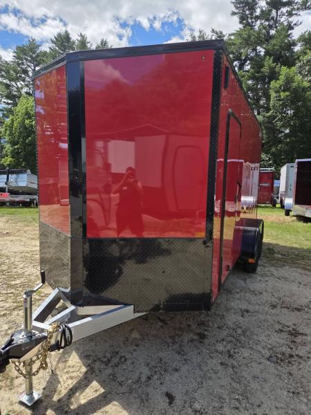 New 2026 Nitro 7x16 Extra height aluminum cargo trailer rear ramp Cargo / Enclosed Trailer