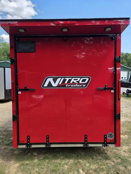 New 2026 Nitro 7x16 Extra height aluminum cargo trailer rear ramp Cargo / Enclosed Trailer