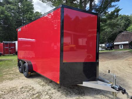New 2026 Nitro 7x16 Extra height aluminum cargo trailer rear ramp Cargo / Enclosed Trailer