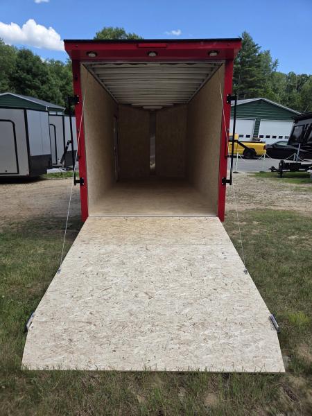 New 2026 Nitro 7x16 Extra height aluminum cargo trailer rear ramp Cargo / Enclosed Trailer