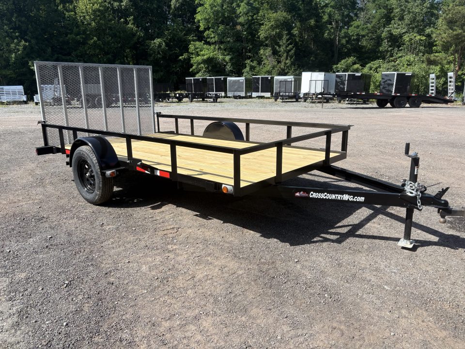 New 2026 Cross Country Manufacturing 6.5x12 Utility Trailer