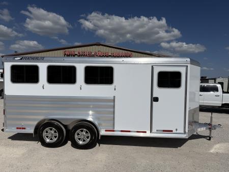 New 2026 Featherlite 3 Horse Bumper Pull Horse Trailer