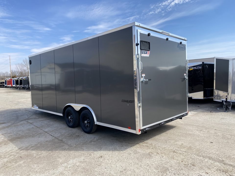 New 2026 Formula Trailers (SCRATCH & DENT) 8.5X20 Conquest V-Nose 10K w/7ft Height Cargo / Enclosed Trailer