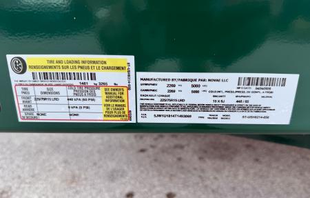 New 2026 Sure-Trac 7x14 5K W/ Brakes Steel High Side Utility Trailer