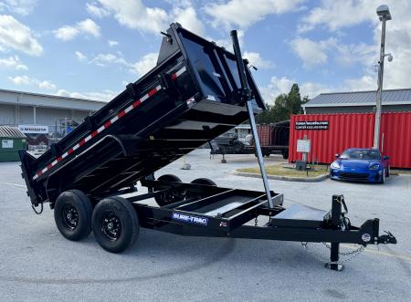 New 2026 Sure-Trac 7x12 14K HD Low Profile Telescopic Dump Trailer