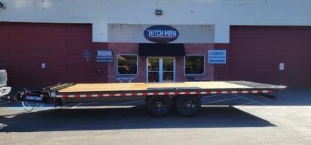 New 8.5 x 22 Sure-Trac HD Power-Tilt Deck Over Equipment Trailer 15K