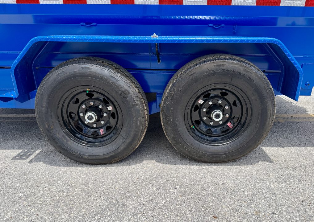 New 2026 Sure-Trac 7x14 14K HD Low Profile Telescopic Dump Trailer