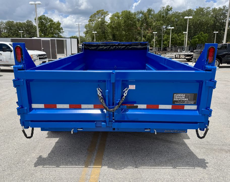 New 2026 Sure-Trac 7x14 14K HD Low Profile Telescopic Dump Trailer