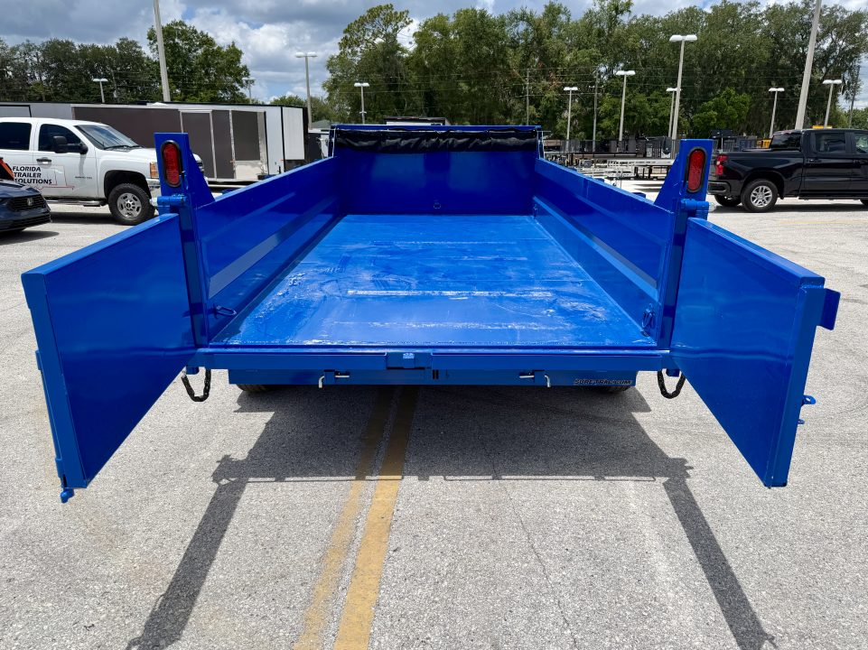 New 2026 Sure-Trac 7x14 14K HD Low Profile Telescopic Dump Trailer