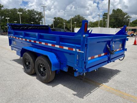New 2026 Sure-Trac 7x14 14K HD Low Profile Telescopic Dump Trailer