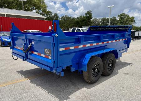 New 2026 Sure-Trac 7x14 14K HD Low Profile Telescopic Dump Trailer