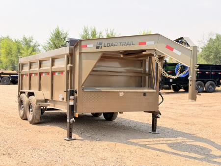 New 2026 Load Trail 7-14-4H Gooseneck Dump 7K Axles