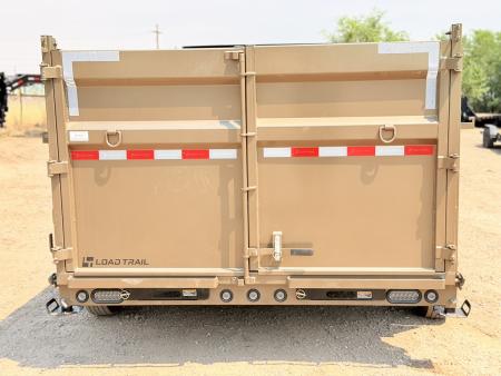 New 2026 Load Trail 7-14-4H Gooseneck Dump W/ 7 gauge Floor 7K Axles