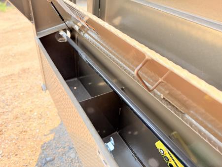 New 2026 Load Trail 7-14-4H Gooseneck Dump W/ 7 gauge Floor 7K Axles