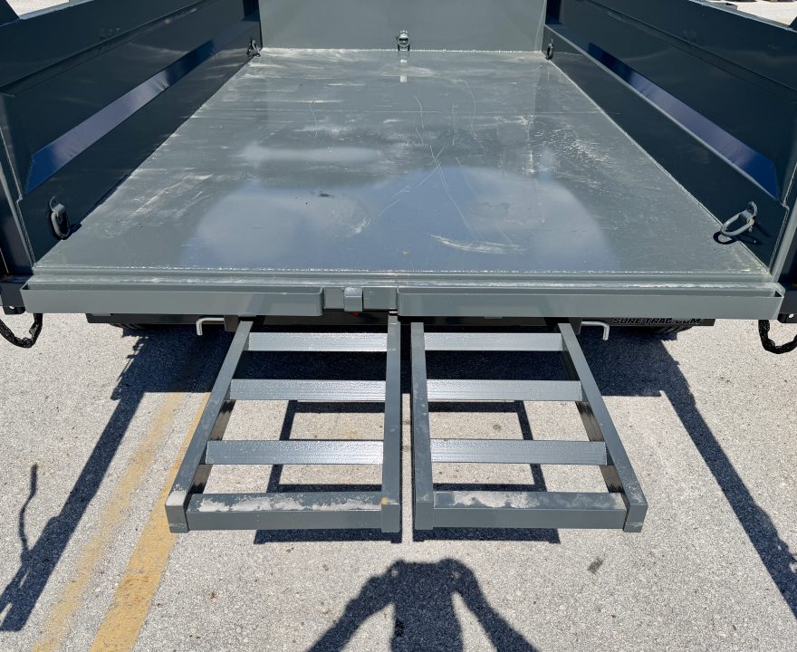 New 2026 Sure-Trac 7x12 14K HD Low Profile Telescopic Dump Trailer