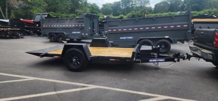 New 78in x 12 Sure-Trac Tilt Bed Equipment Trailer 7.8k