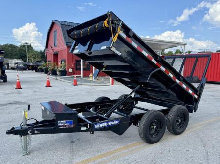 New 2026 Sure-Trac 5x10 7K Homeowner Single Ram Dump Trailer