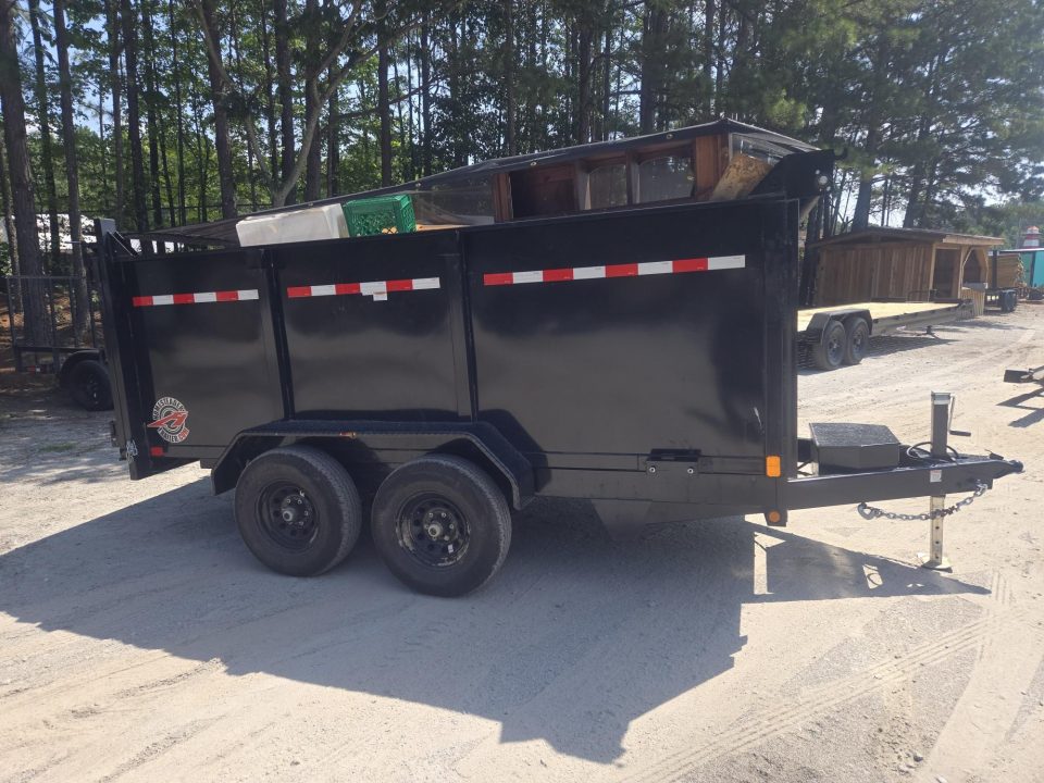 Used USED 2026 HOMESTEADER 7X12 10K DUMP TRAILER ($739 DOWN ON RTO)