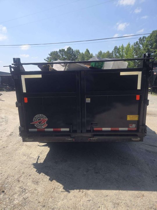 Used USED 2026 HOMESTEADER 7X12 10K DUMP TRAILER ($739 DOWN ON RTO)