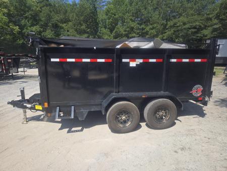 Used USED 2026 HOMESTEADER 7X12 10K DUMP TRAILER ($739 DOWN ON RTO)