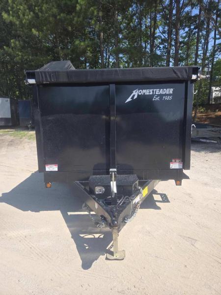 Used USED 2026 HOMESTEADER 7X12 10K DUMP TRAILER ($739 DOWN ON RTO)