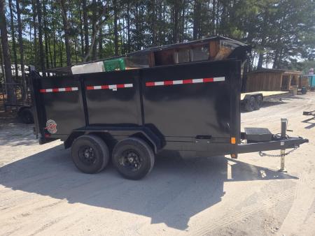 Used USED 2026 HOMESTEADER 7X12 10K DUMP TRAILER ($739 DOWN ON RTO)