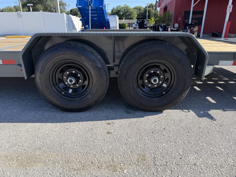 New 2026 Sure-Trac 7x24(21+3) 14K Universal Ramp Equipment Trailer
