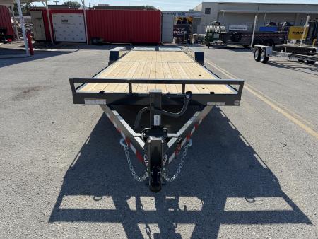 New 2026 Sure-Trac 7x24(21+3) 14K Universal Ramp Equipment Trailer