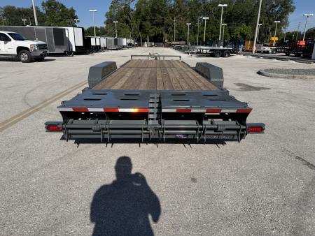 New 2026 Sure-Trac 7x24(21+3) 14K Universal Ramp Equipment Trailer