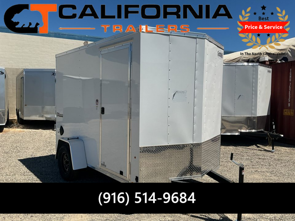 New 2026 Formula Trailers 6x10 EX DLX Flat Top V-Nose 3K Cargo / Enclosed Trailer