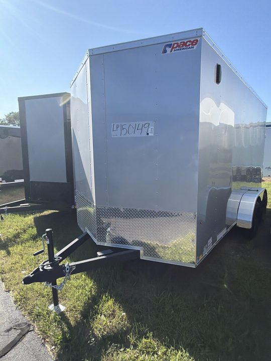 New 2026 Pace American 7 x 14 Outback DLK Flat Top V-Nose 7K