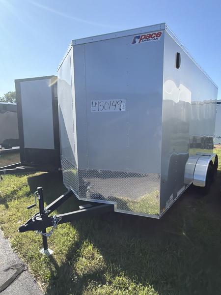 New 2026 Pace American 7 x 14 Outback DLK Flat Top V-Nose 7K
