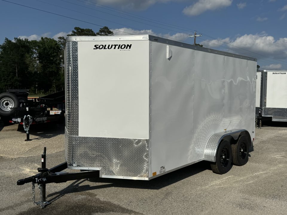 New 2026 Stallion Manufacturing LLC SM714TA2 Cargo / Enclosed Trailer
