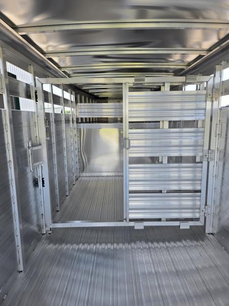 New 2026 Featherlite 24' Stock Trailer
