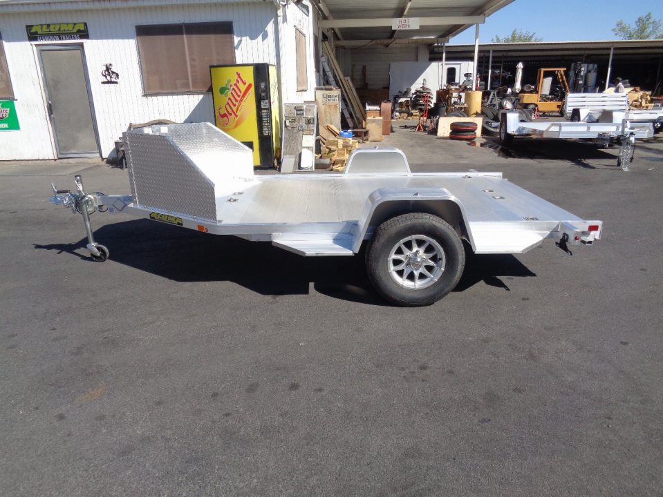 New 2027 ALUMA * MC210 * 2 Position Motorcycle Trailer