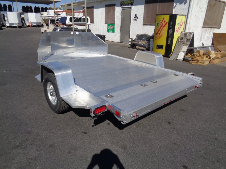 New 2027 ALUMA * MC210 * 2 Position Motorcycle Trailer