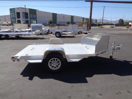 New 2027 ALUMA * MC210 * 2 Position Motorcycle Trailer