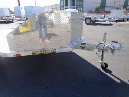 New 2027 ALUMA * MC210 * 2 Position Motorcycle Trailer