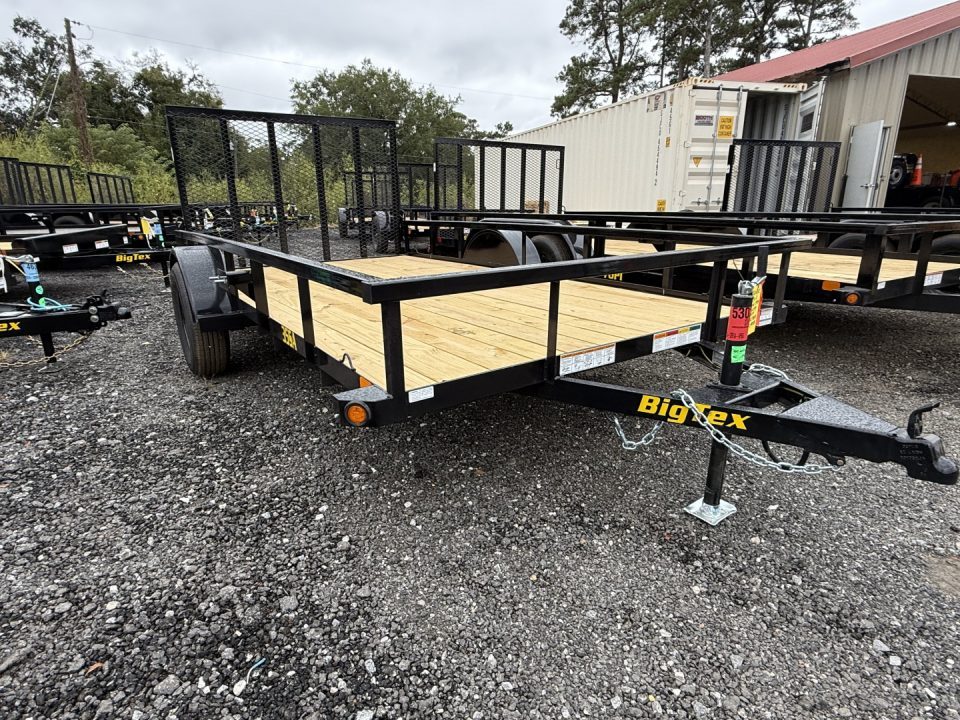 New 2027 Big Tex Trailers 35SA-12R1A-4PBK Utility Trailer