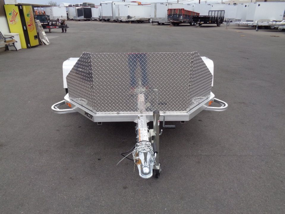 New 2027 ALUMA * MC2F * 2 Position Folding Motorcycle Trailer