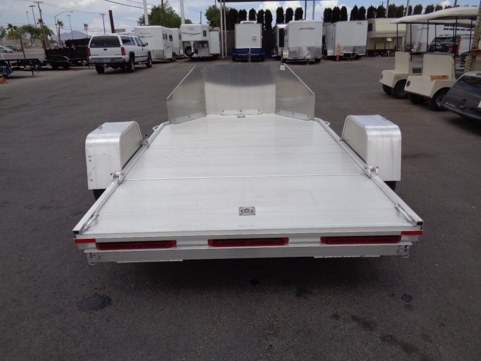 New 2027 ALUMA * MC2F * 2 Position Folding Motorcycle Trailer