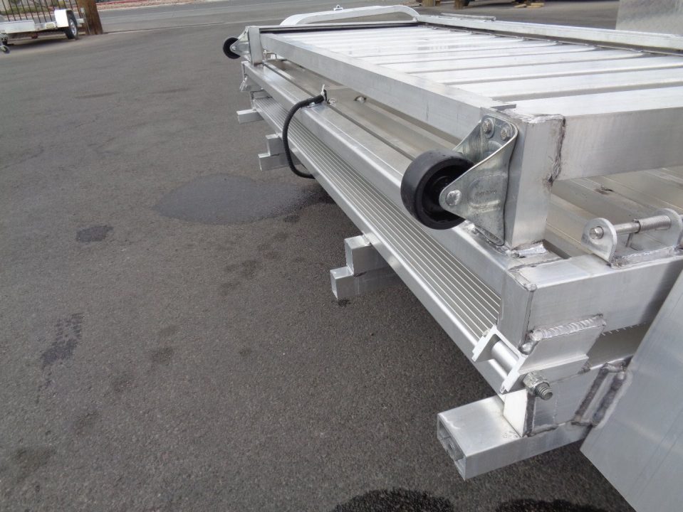 New 2027 ALUMA * MC2F * 2 Position Folding Motorcycle Trailer