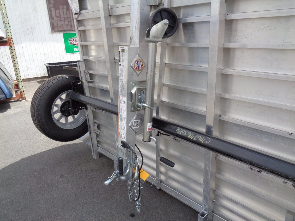 New 2027 ALUMA * MC2F * 2 Position Folding Motorcycle Trailer