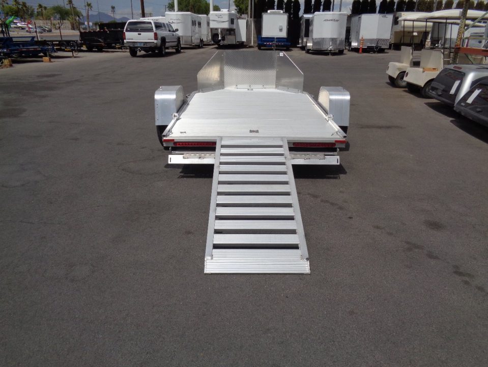 New 2027 ALUMA * MC2F * 2 Position Folding Motorcycle Trailer