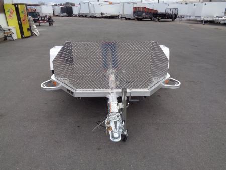 New 2027 ALUMA * MC2F * 2 Position Folding Motorcycle Trailer